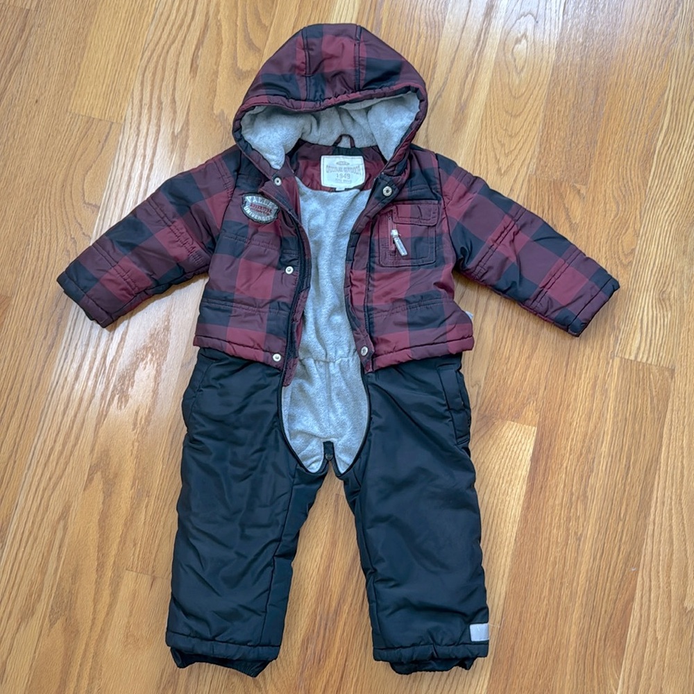 Used Josef Kanz toddler one piece snow suit